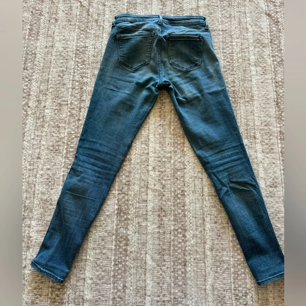 Old Navy Mid Rise Super-Skinny Jeans Size 4 (RN 54023)